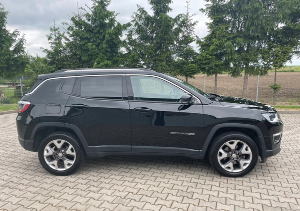 Jeep Compass cena 91800 przebieg: 34356, rok produkcji 2019 z Pleszew małe 137